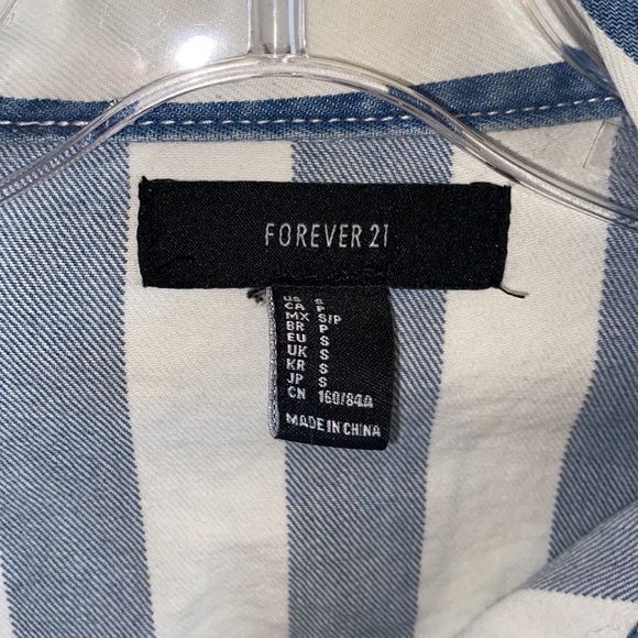 Striped Denim Jacket. New - Picture 6 of 6